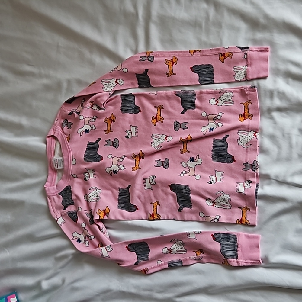 Hanna Andersson Mixed Matched Long Sleeve Cotton Pajama Set Size 12 - Picture 2 of 7